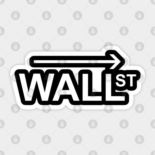 Forex_Apparel_WALLSTREET Sticker by EraserArt